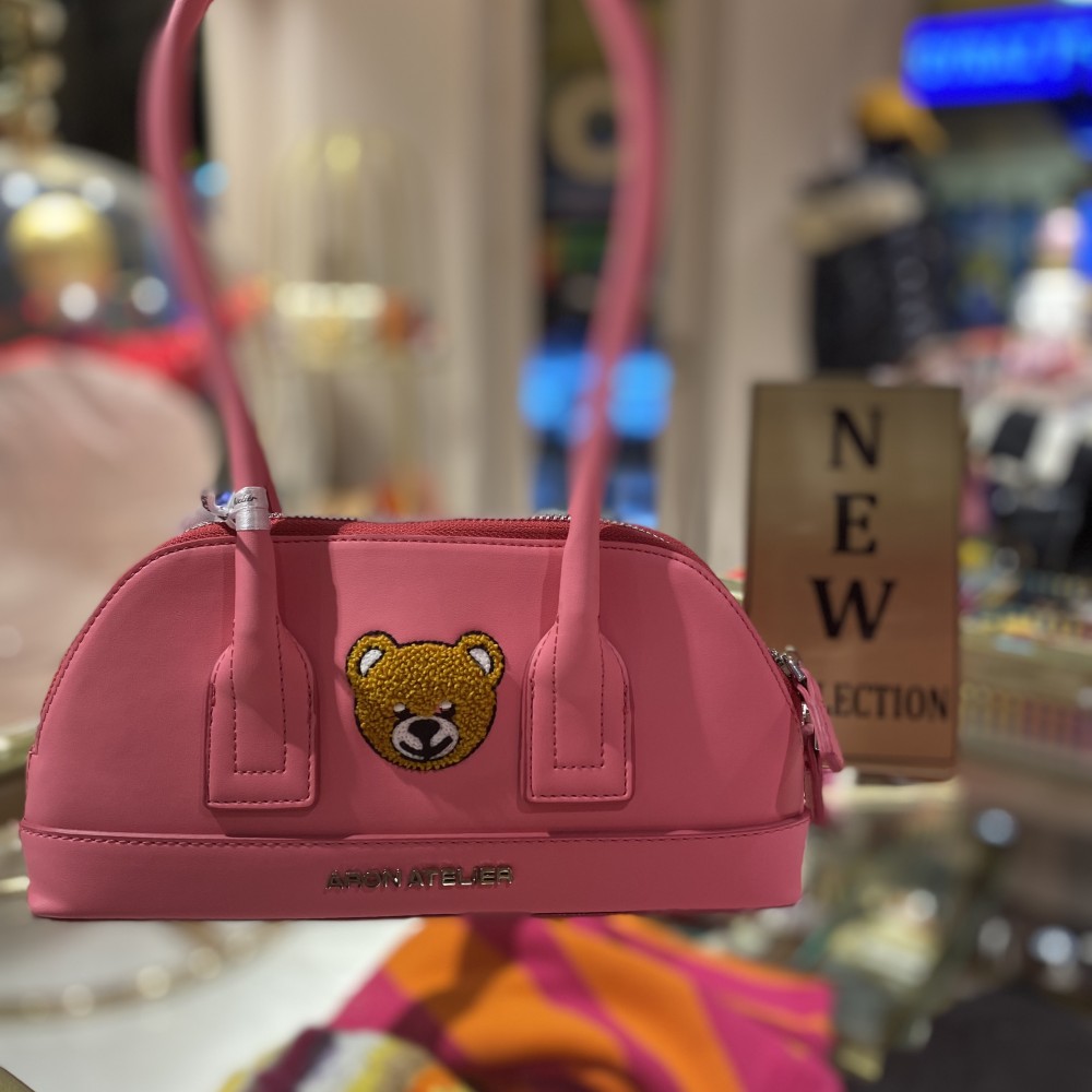 Teddy Tasarım Çanta Pembe , Makaron Butik