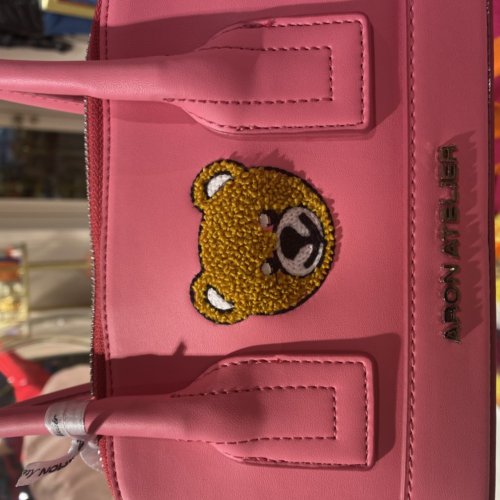 Teddy Tasarım Çanta Pembe , Makaron Butik