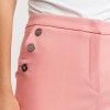 Düğme Detaylı Renkli Pantolon , Makaron Butik